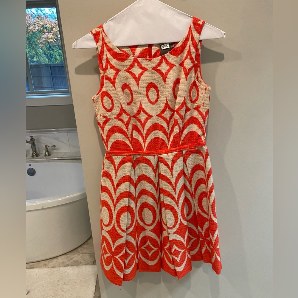 Beautiful dress. Worn once! Has been dry cleaned.